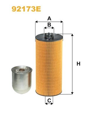 WIX FILTERS Масляный фильтр 92173E